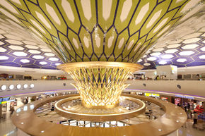 Erweiterung Flughafen Abu Dhabi in den VAE